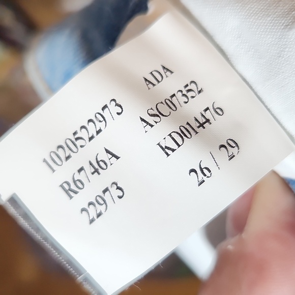 MAVI Ada Boyfriend Distressed Sample Jeans 26 - Picture 6 of 11